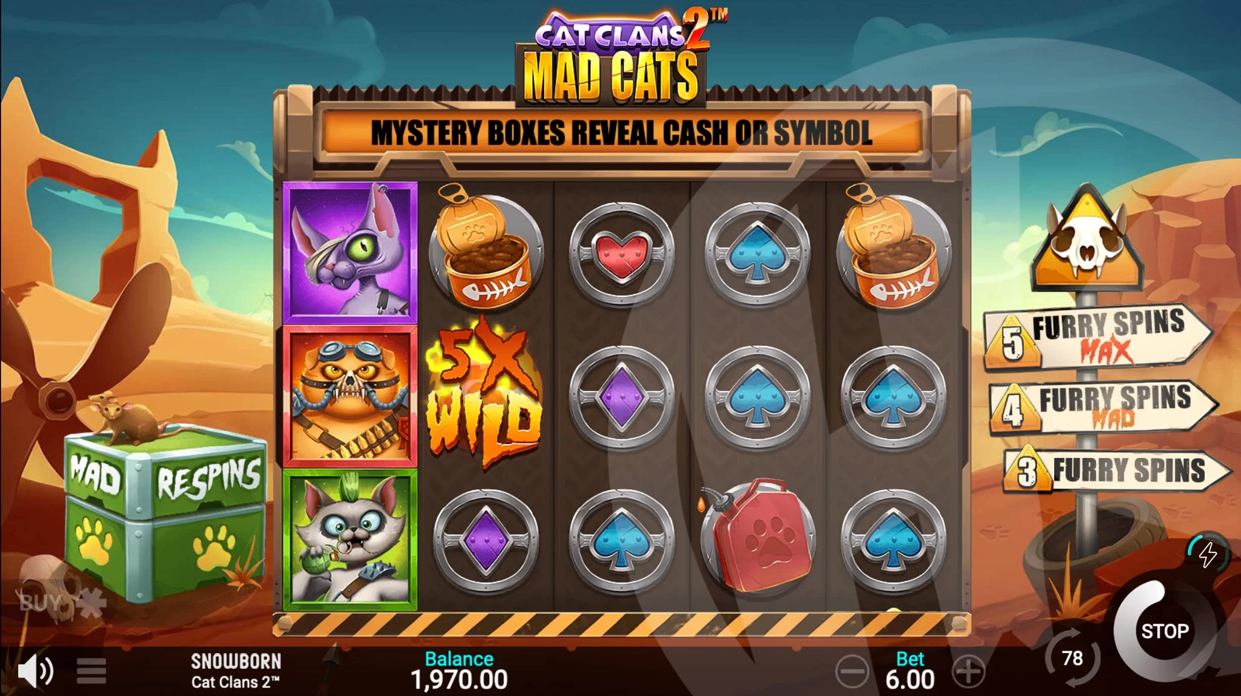 Cat Clans 2 Mad Cats Slot Review pic 16